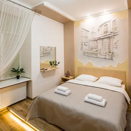 Apartment On Sholom Aleykhema 8 Lviv Exterior photo